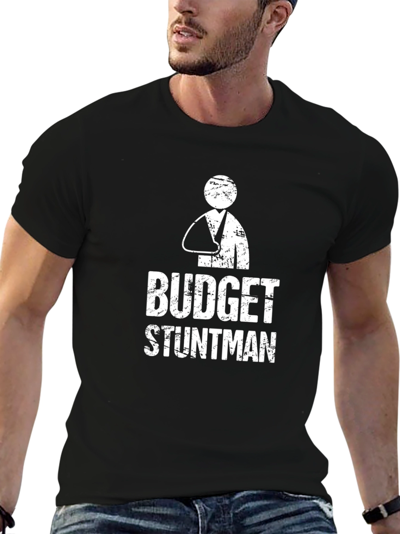 Budget Stuntman Graphic T-Shirt