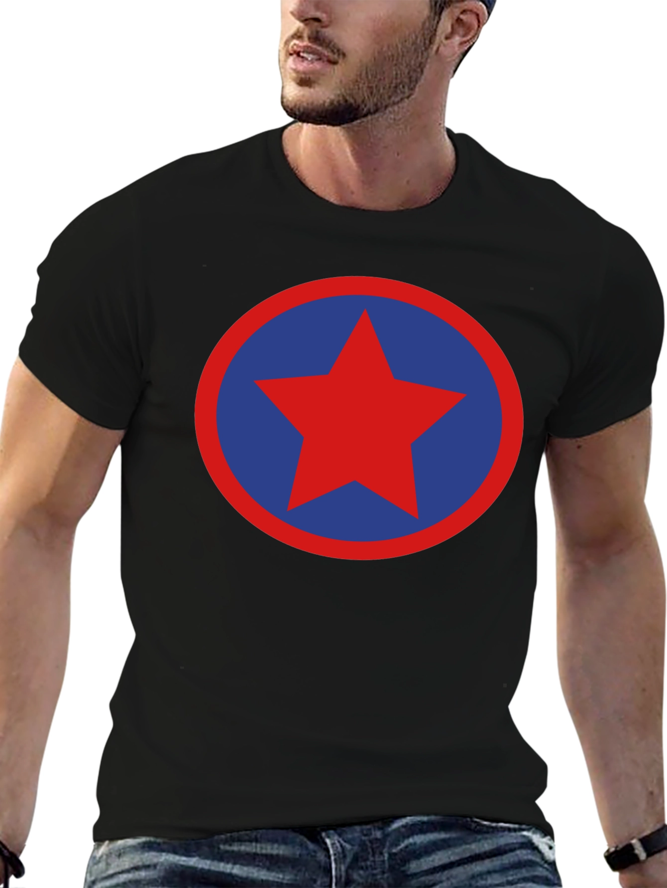 Star Graphic Tee - Retro Style