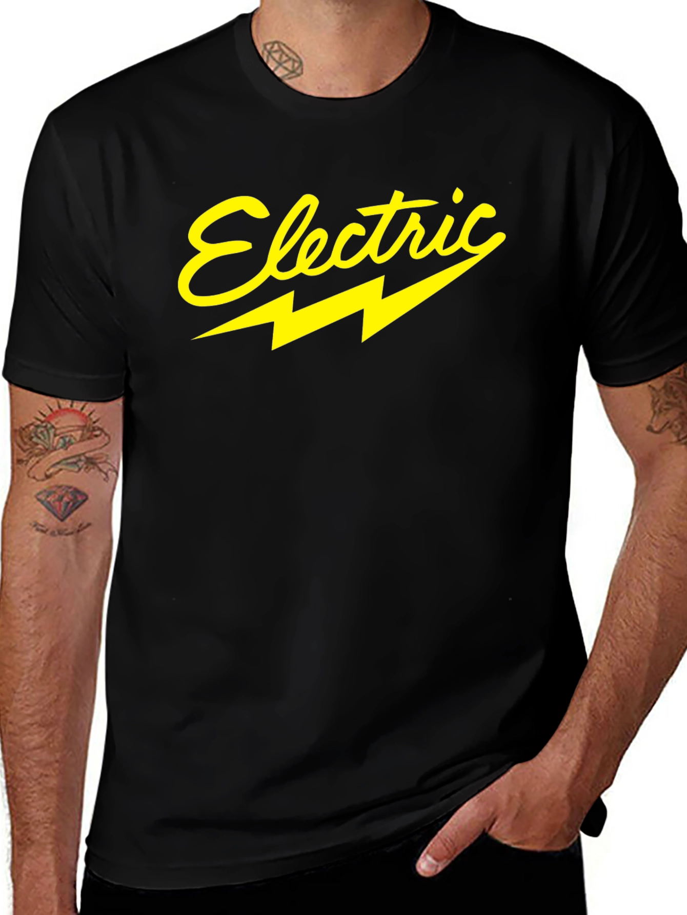 Electric Graphic T-Shirt - Stylish and Comfortable