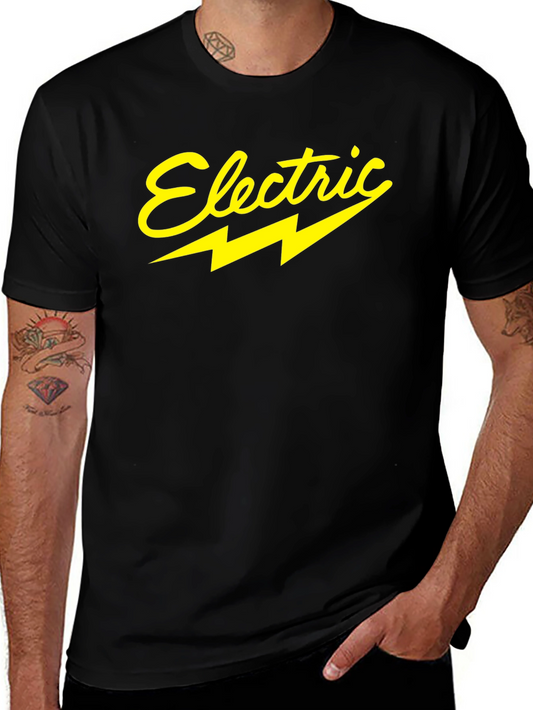 Electric Graphic T-Shirt - Stylish and Comfortable
