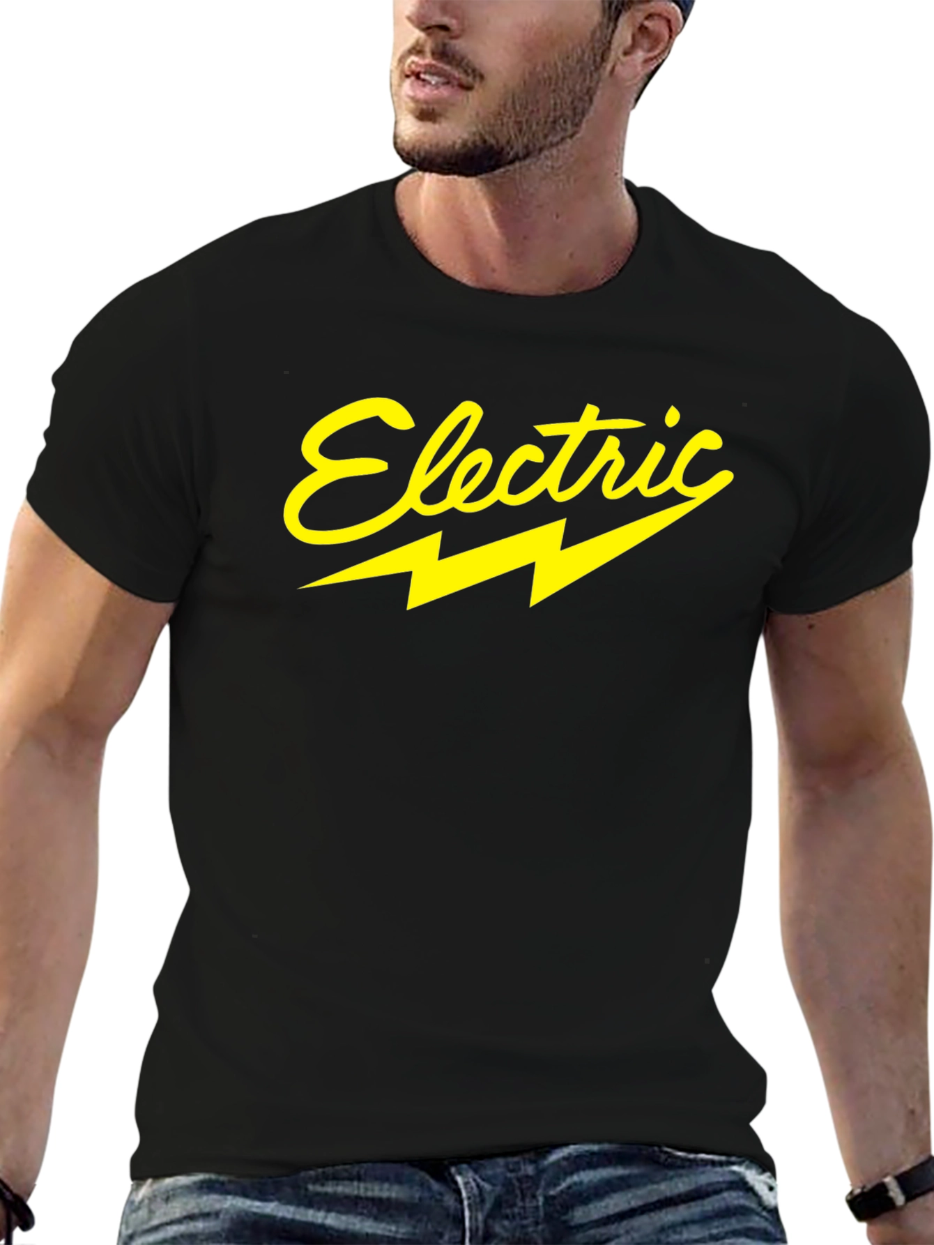 Electric Graphic T-Shirt - Stylish and Comfortable