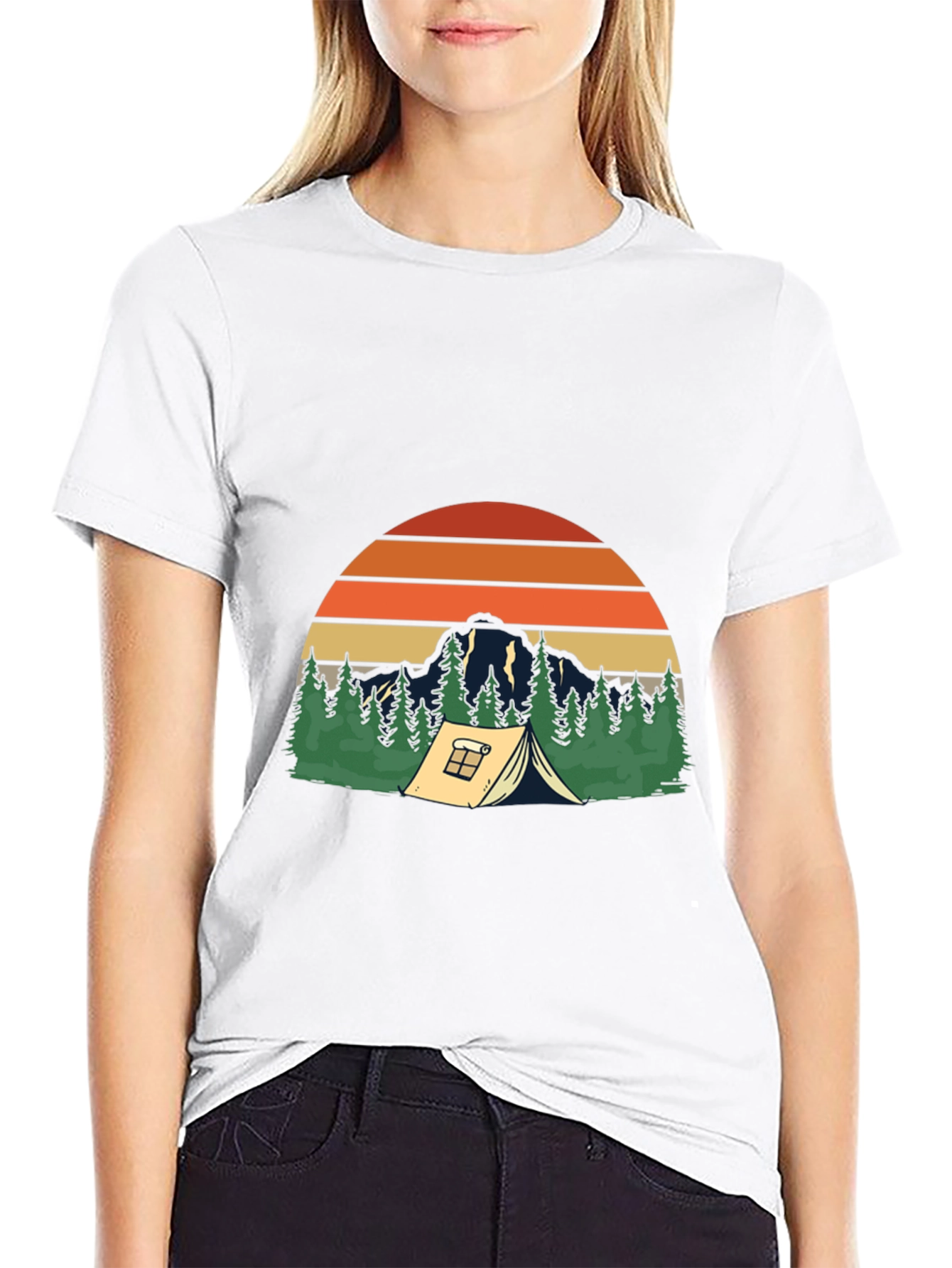 Retro Camping T-Shirt - Adventure Ready!