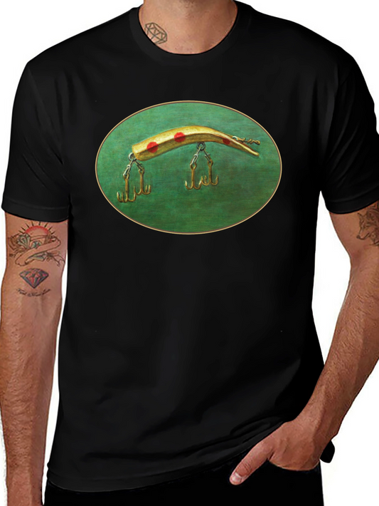 Fishing Lure Graphic Tee - Classic Angler Shirt