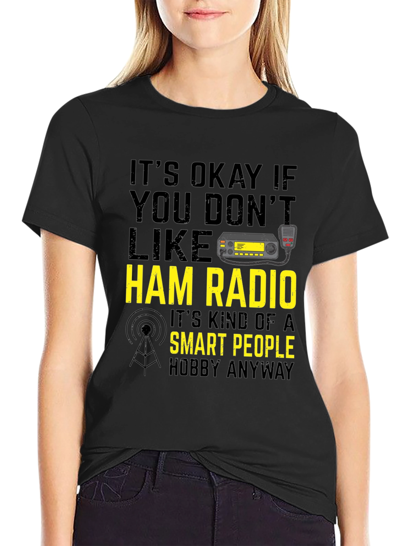 Ham Radio Smart People Hobby T-Shirt