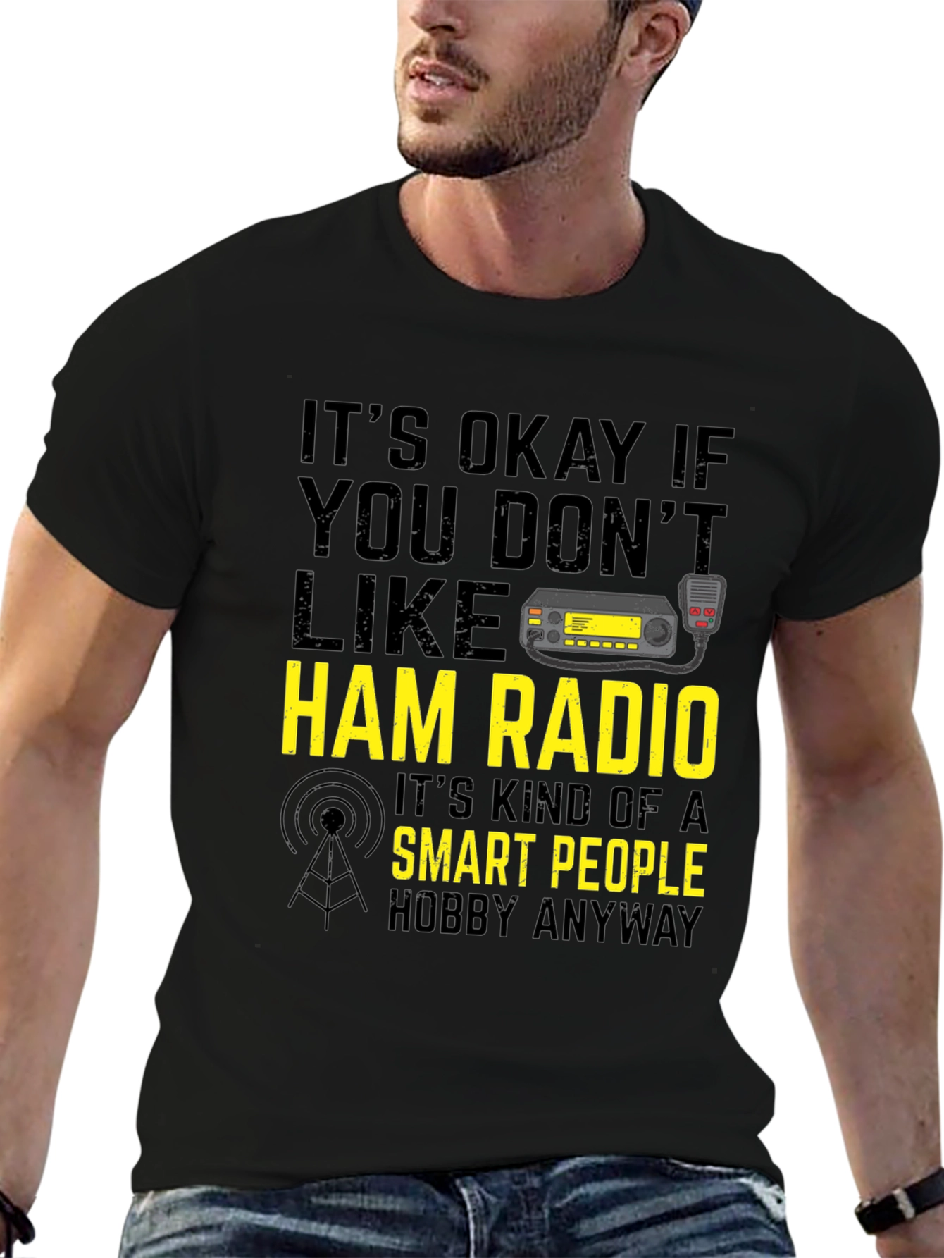 Ham Radio Smart People Hobby T-Shirt