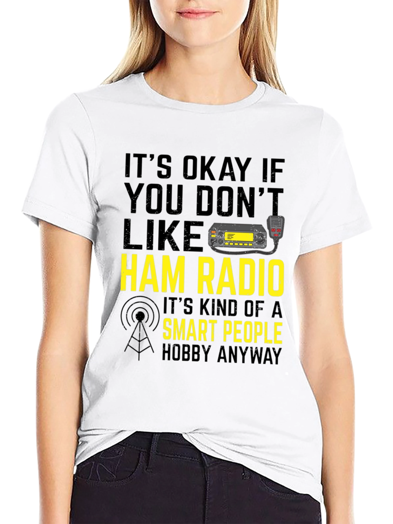 Ham Radio Smart People Hobby T-Shirt