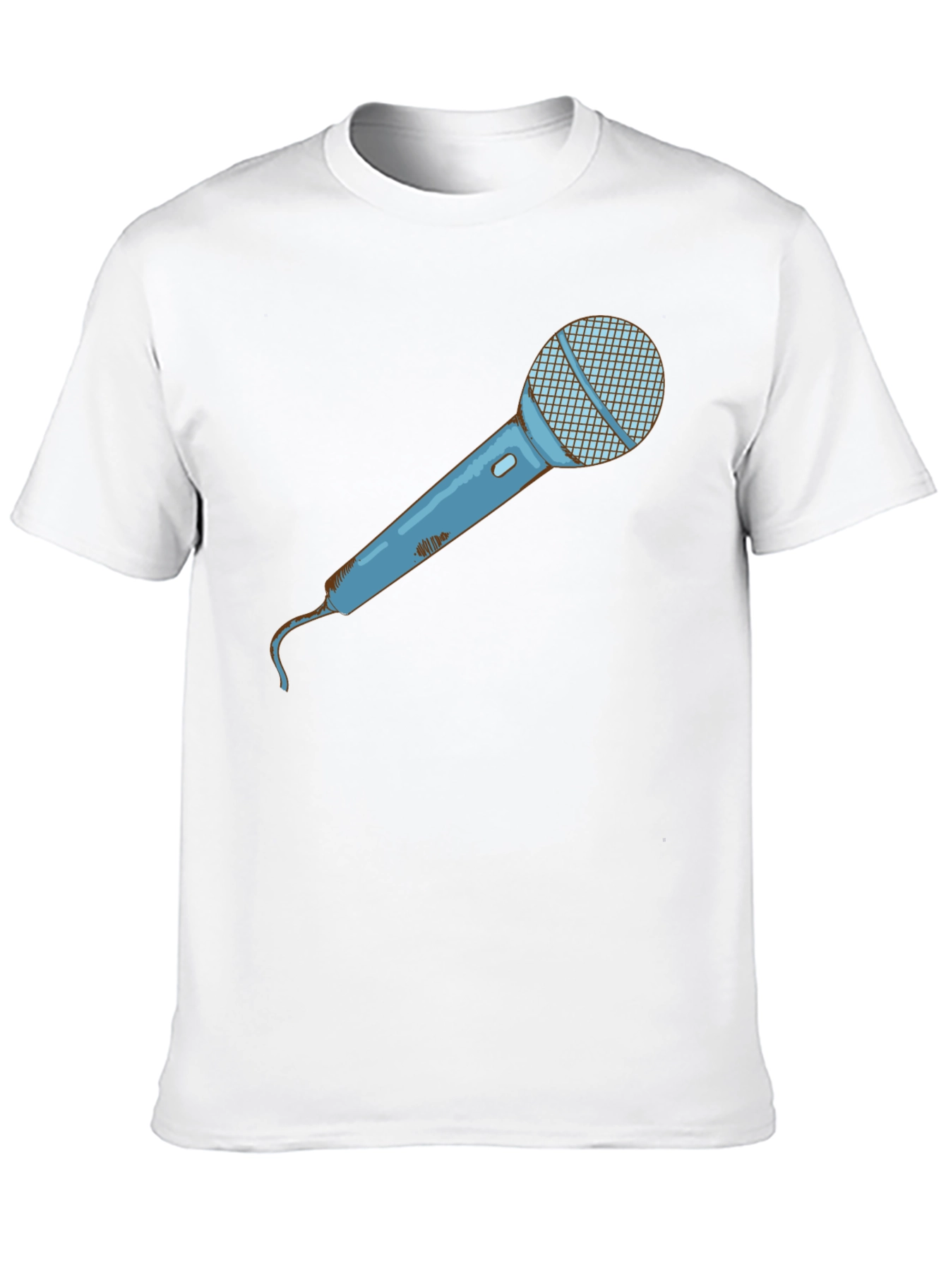 Microphone Graphic Tee - Singer Musician T-Shirt