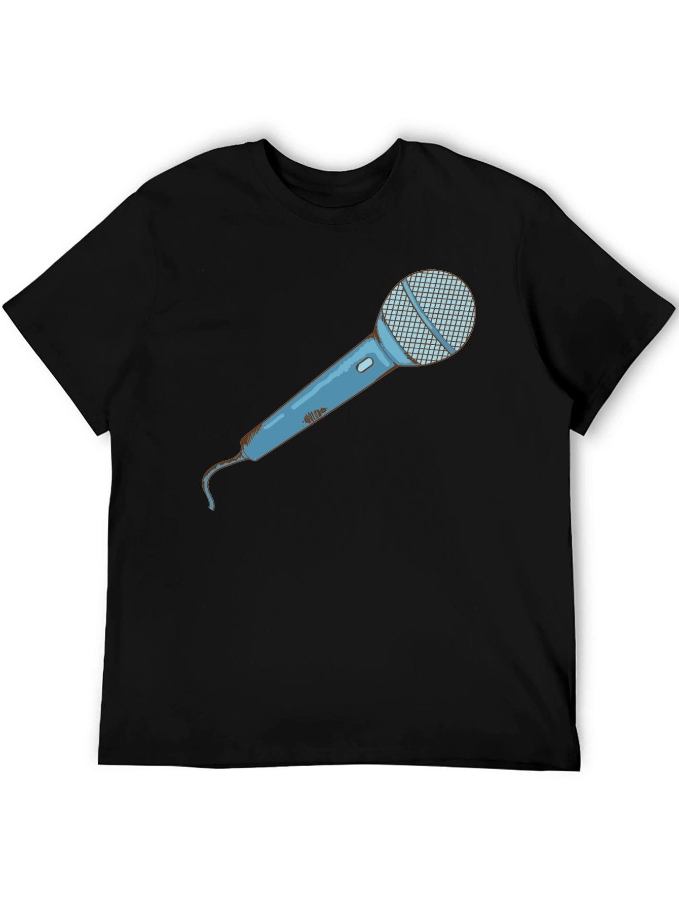 Microphone Graphic Tee - Singer Musician T-Shirt