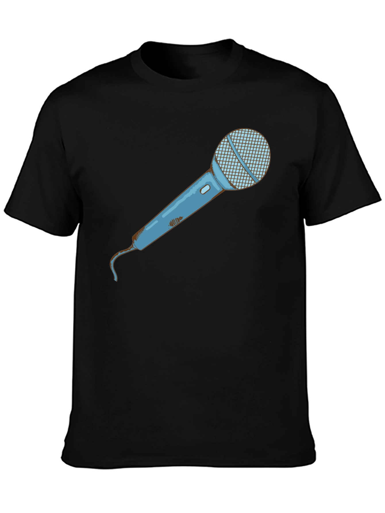 Microphone Graphic Tee - Singer Musician T-Shirt