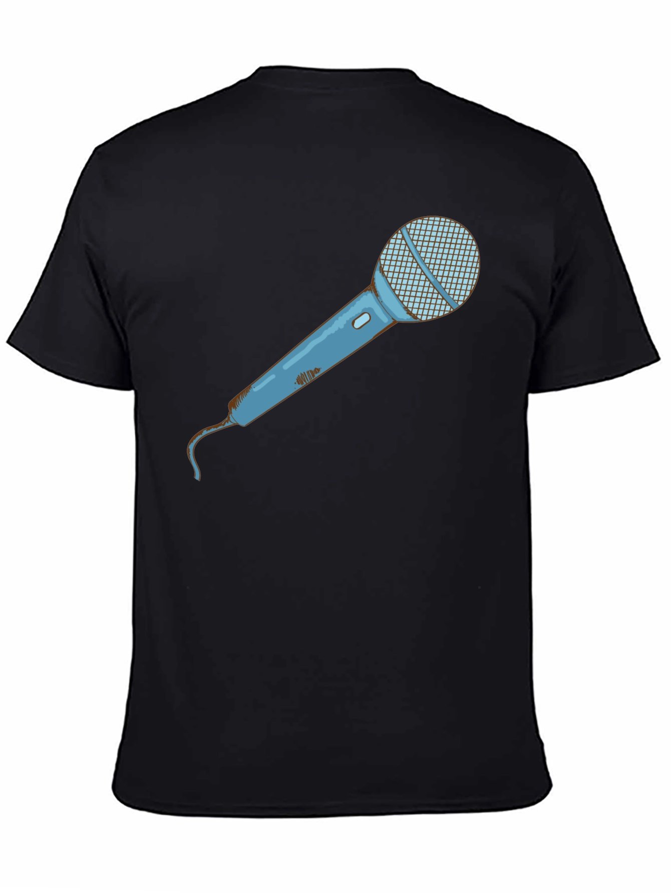 Microphone Graphic Tee - Singer Musician T-Shirt