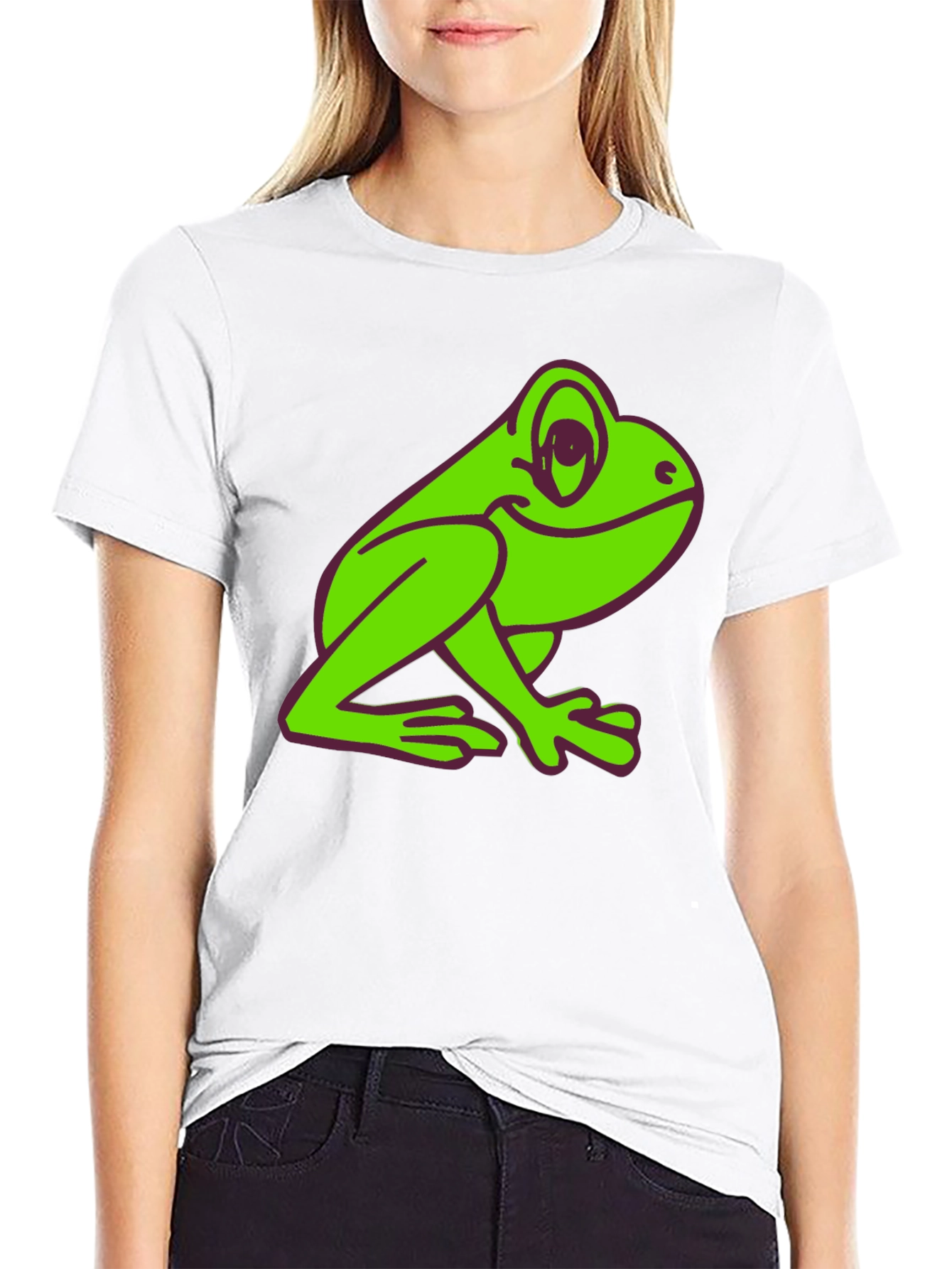 Frog Graphic Tee - Casual Style