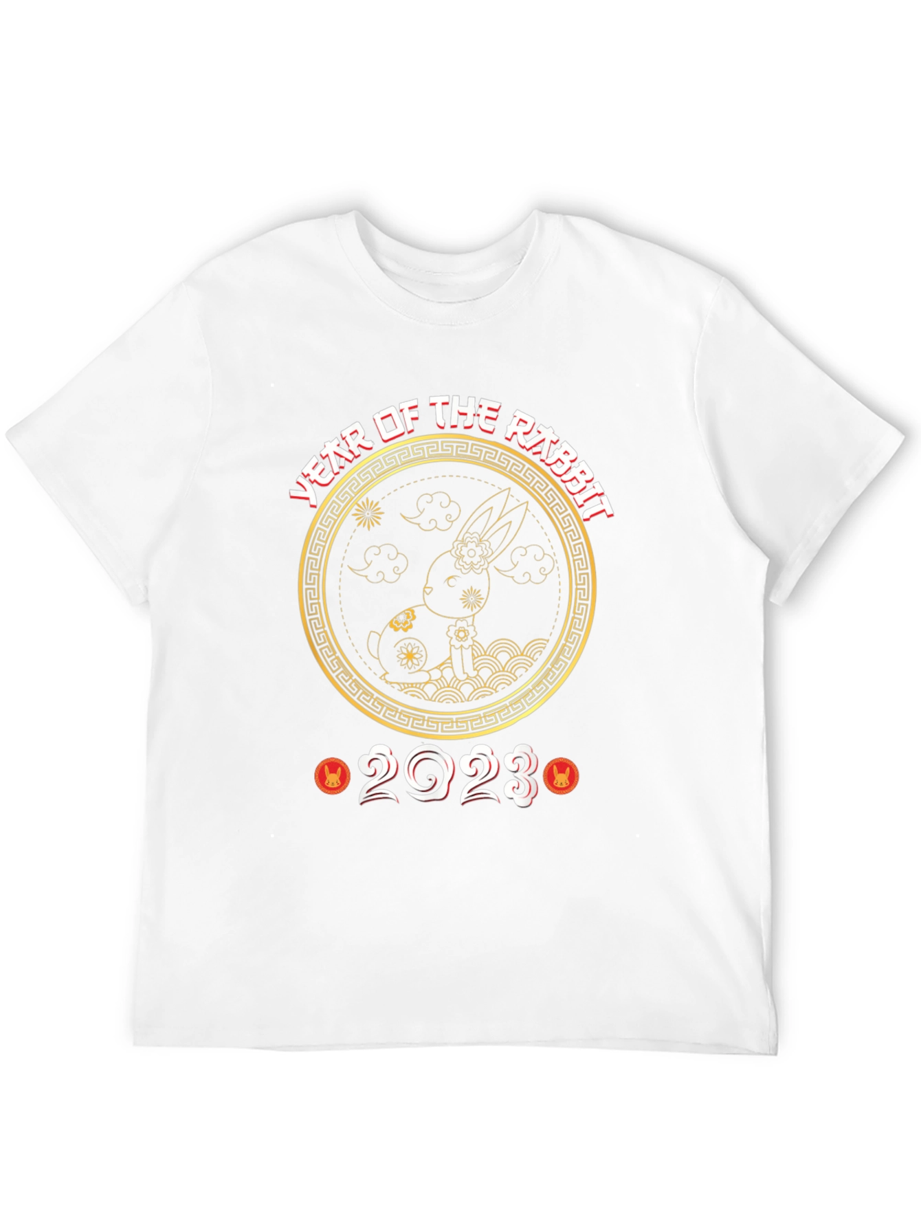 Year of the Rabbit 2023 Black T-Shirt