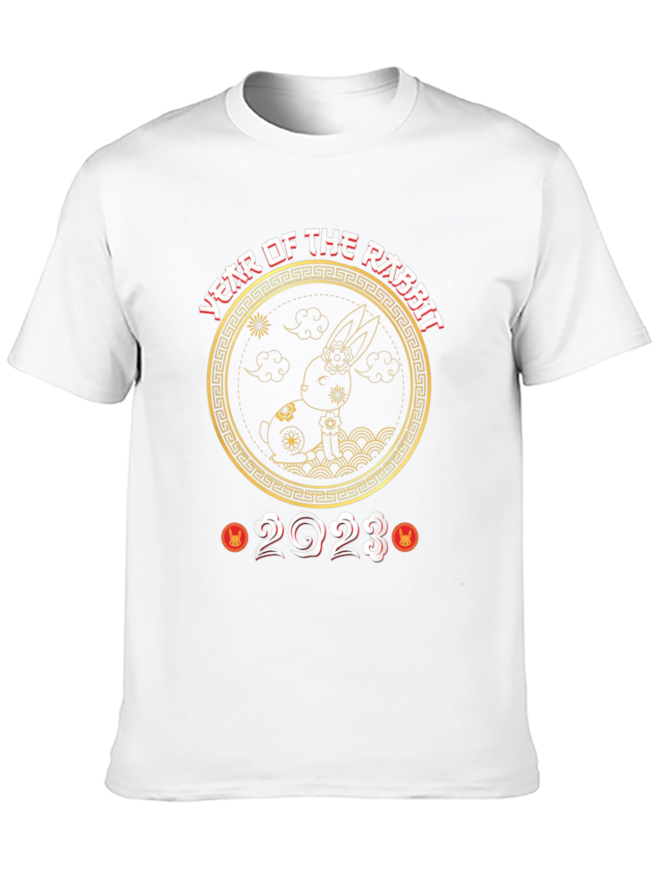 Year of the Rabbit 2023 Black T-Shirt