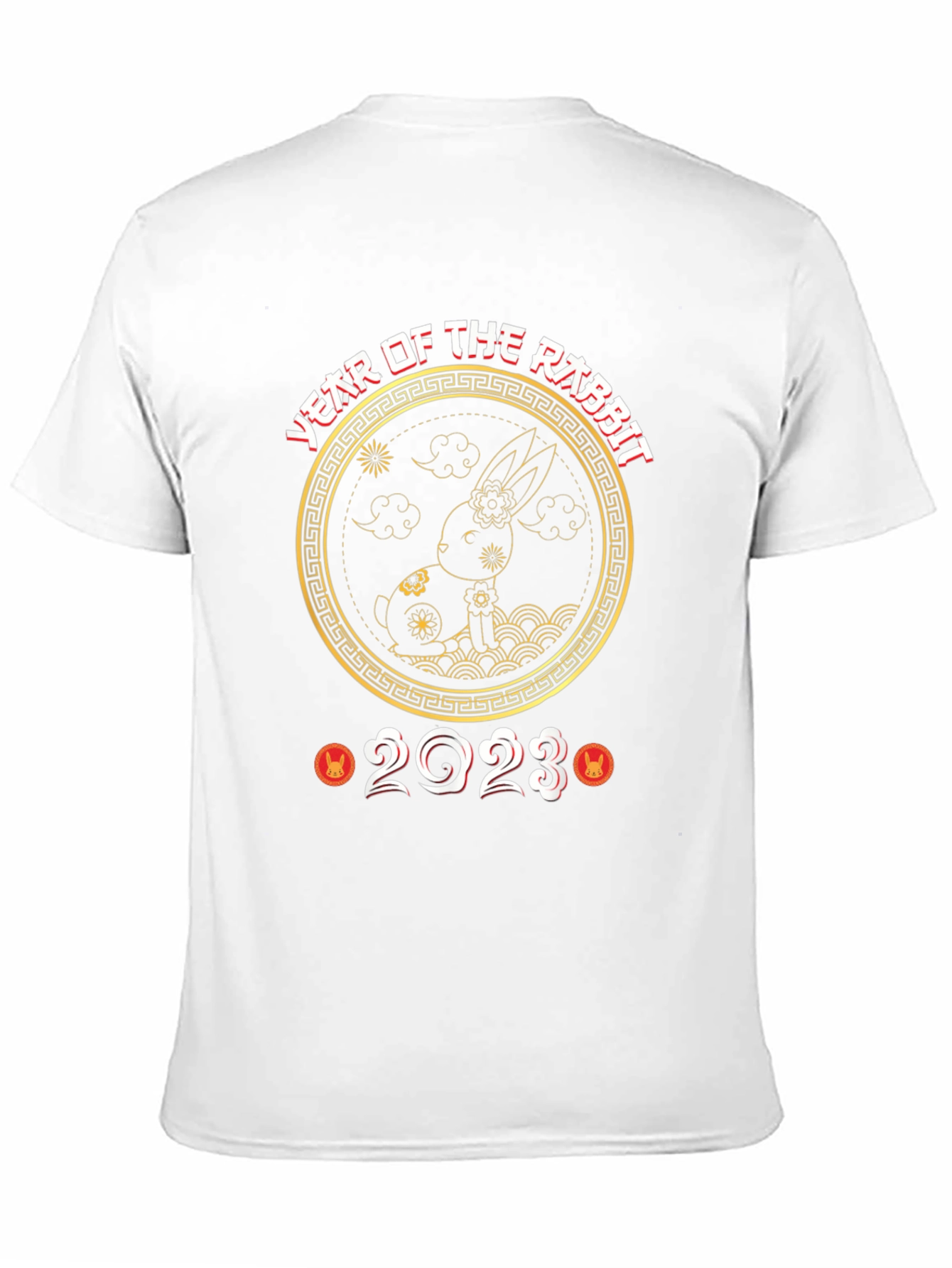Year of the Rabbit 2023 Black T-Shirt