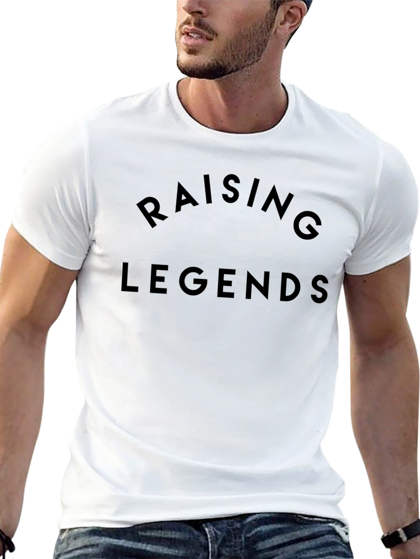 Raising Legends Graphic Tee - Menss Black T-Shirt