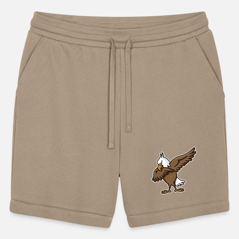 Dabbing dab proud American Eagle coat of arms