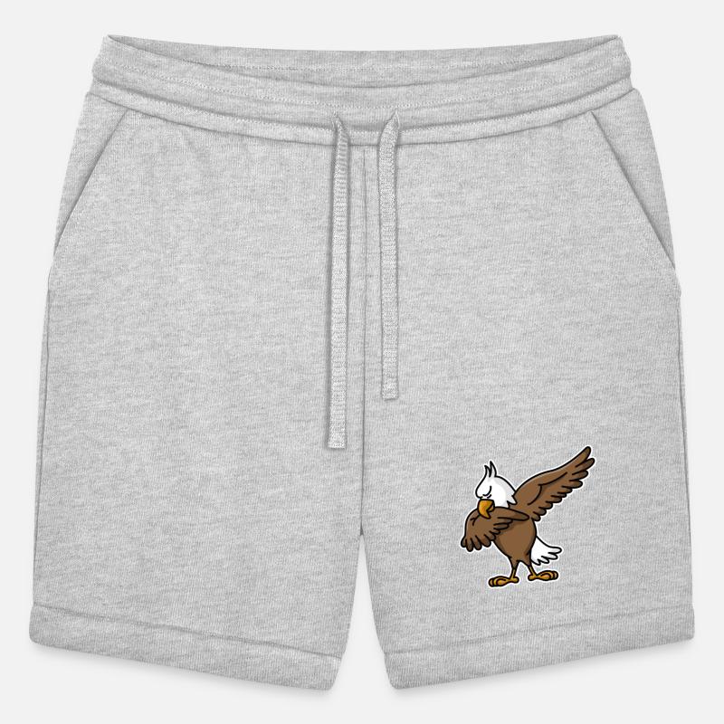 Dabbing dab proud American Eagle coat of arms