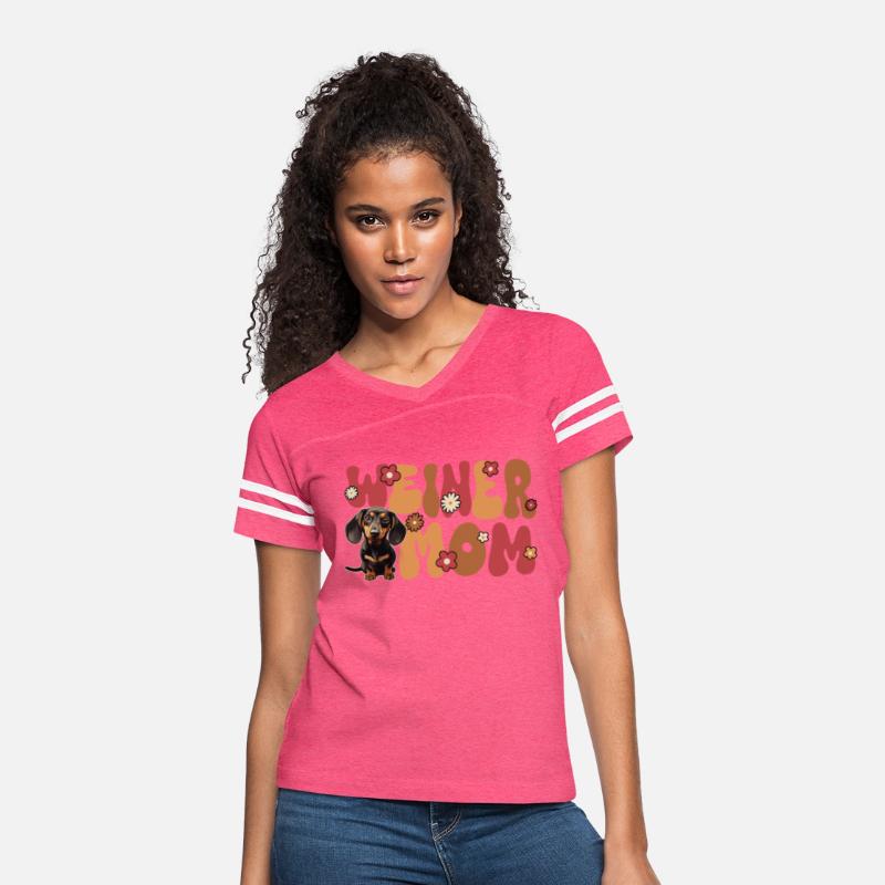 Dachshund Groovy Weiner Mom