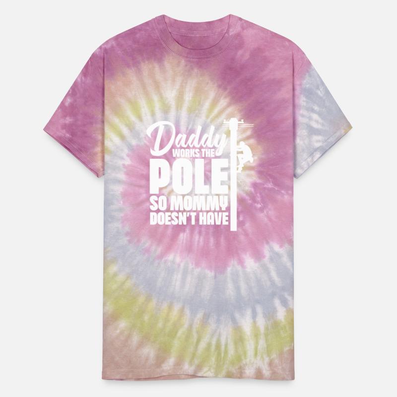 Daddy Works The Pole So Mommy Doesn't Have