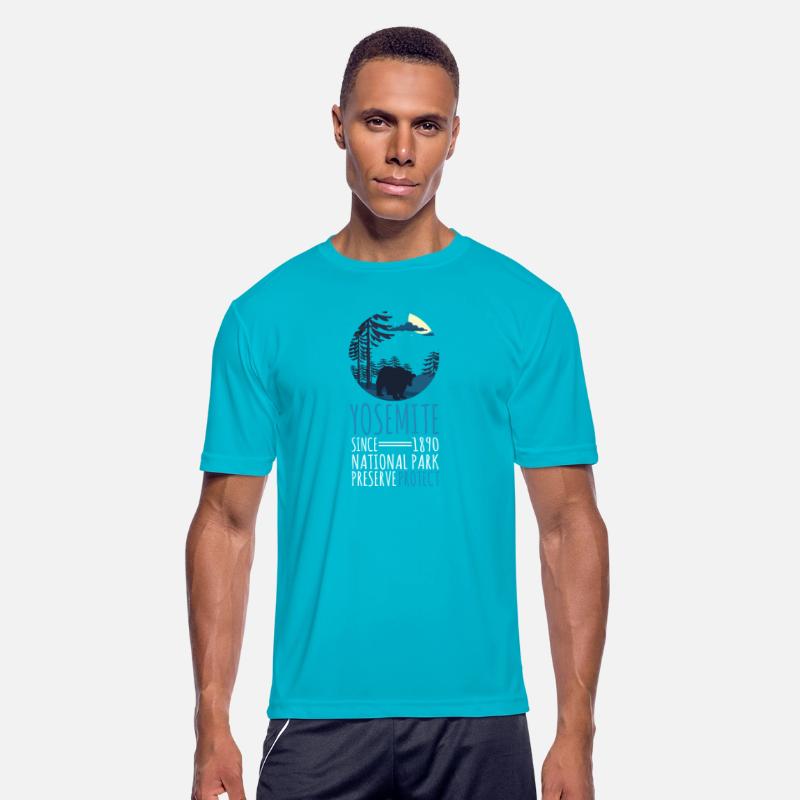 Dark Moon Bear Lover Gift Yosemite Since 1890