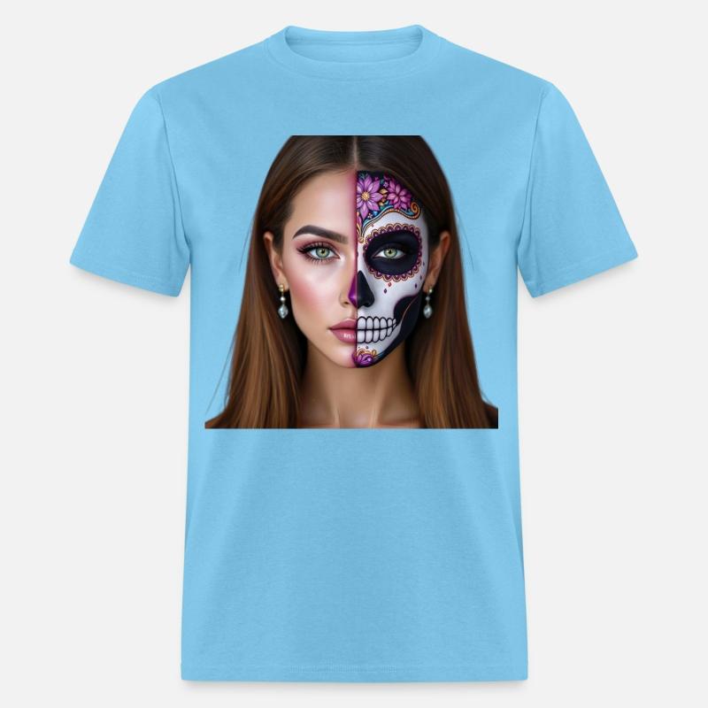 Day of the Dead Sugar Skull Face Art