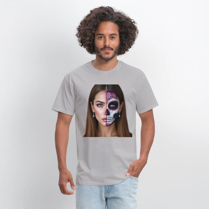 Day of the Dead Sugar Skull Face Art