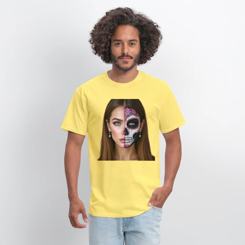 Day of the Dead Sugar Skull Face Art