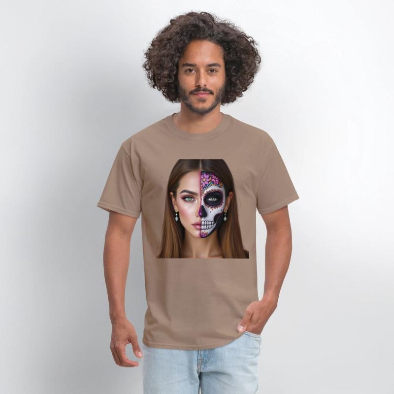 Day of the Dead Sugar Skull Face Art