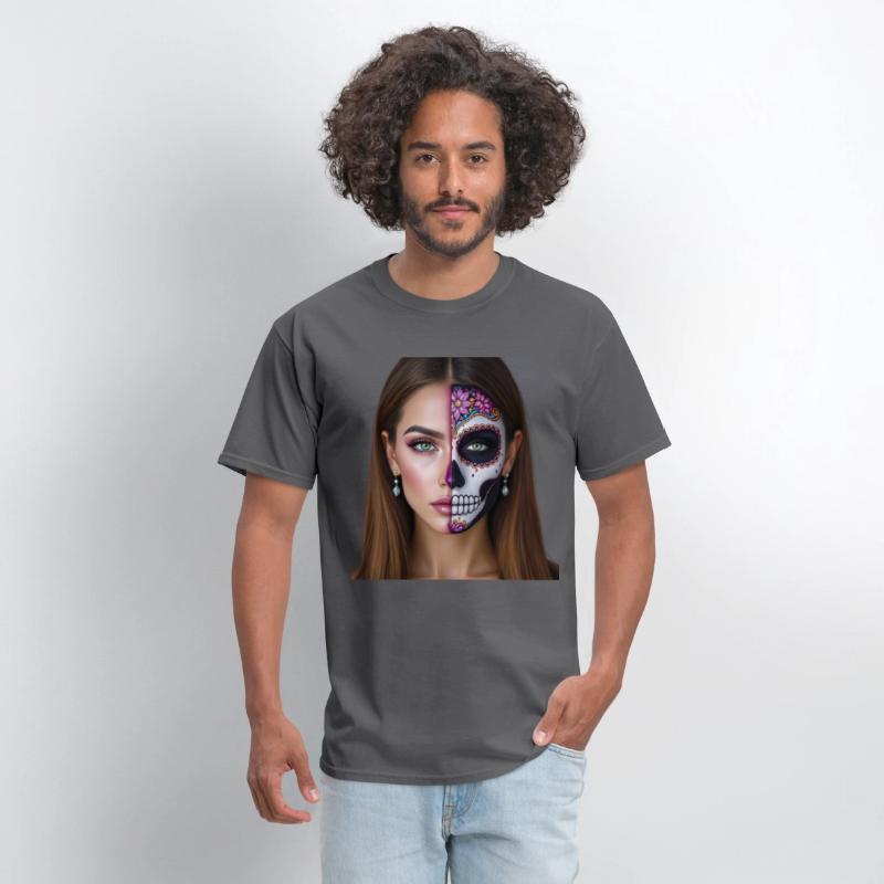Day of the Dead Sugar Skull Face Art