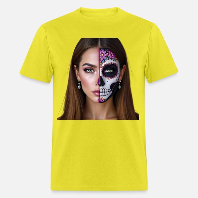 Day of the Dead Sugar Skull Face Art