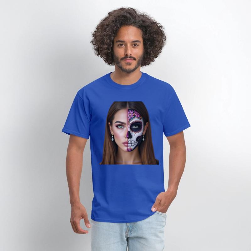 Day of the Dead Sugar Skull Face Art