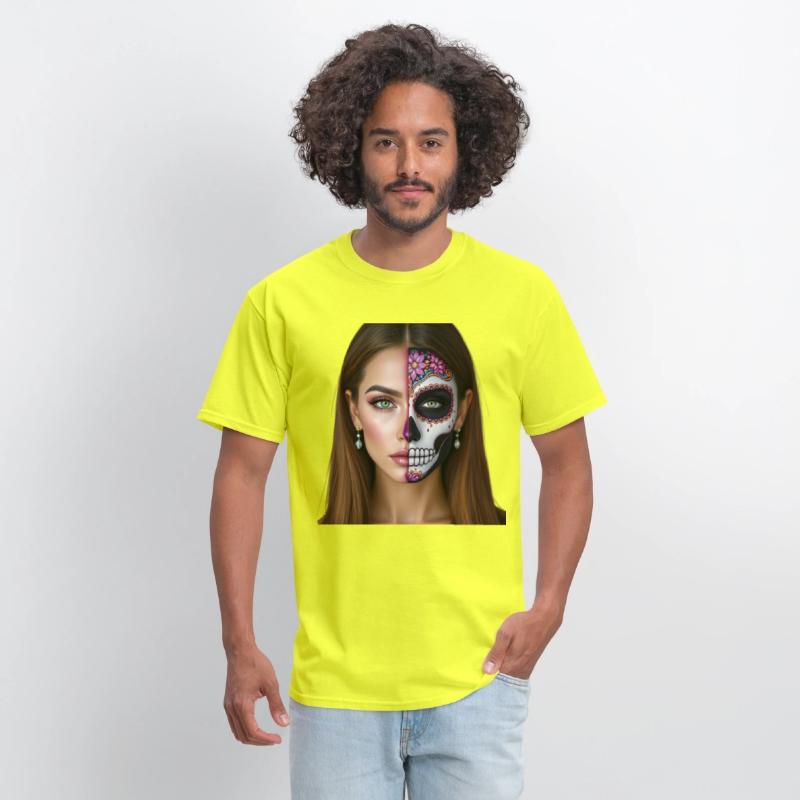 Day of the Dead Sugar Skull Face Art