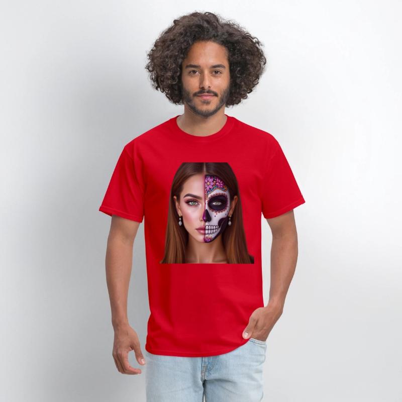 Day of the Dead Sugar Skull Face Art