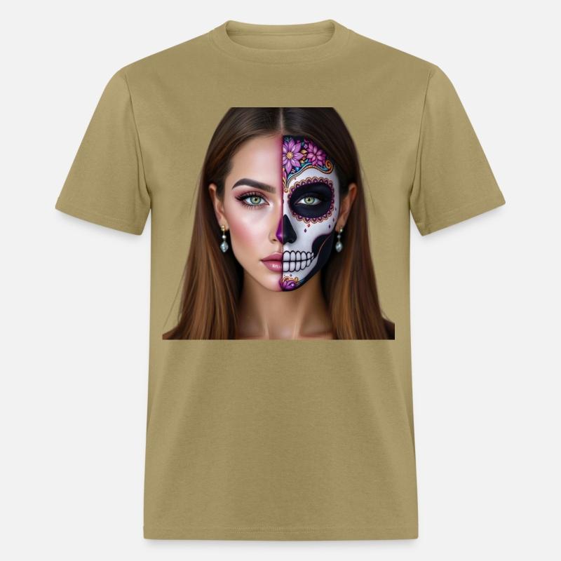 Day of the Dead Sugar Skull Face Art