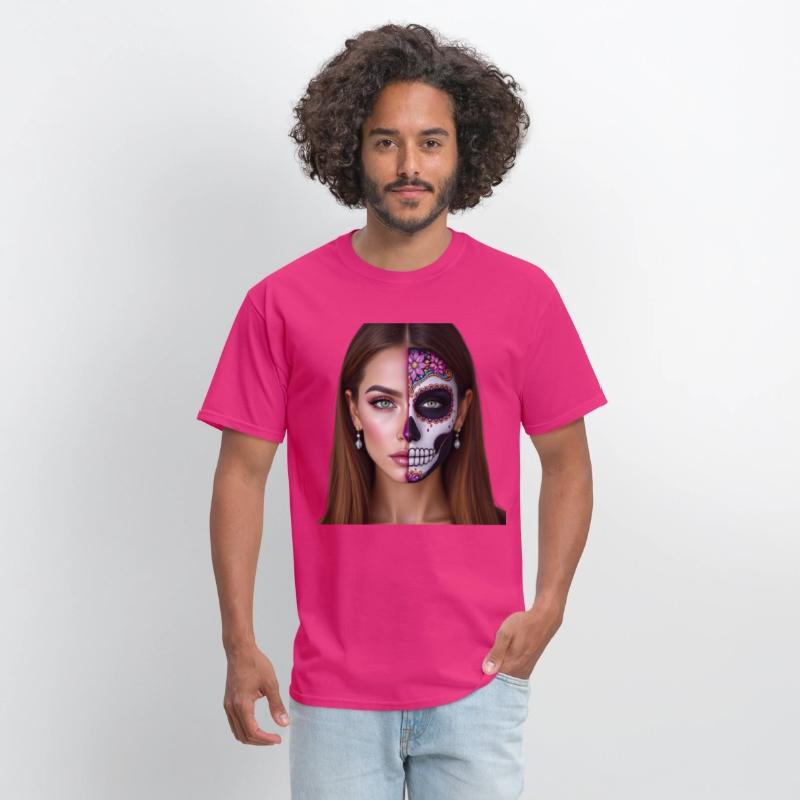 Day of the Dead Sugar Skull Face Art