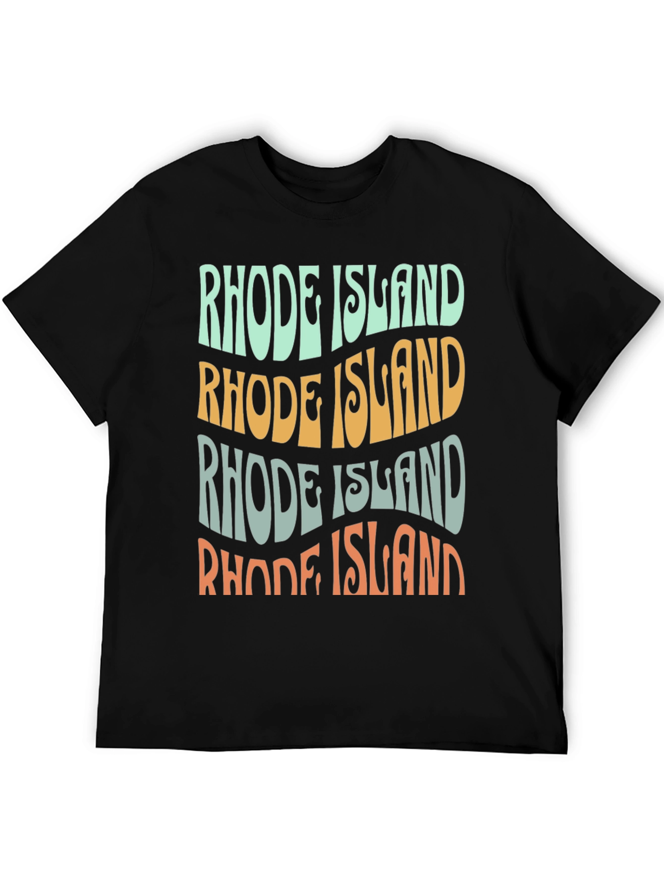 Retro Rhode Island Graphic Tee