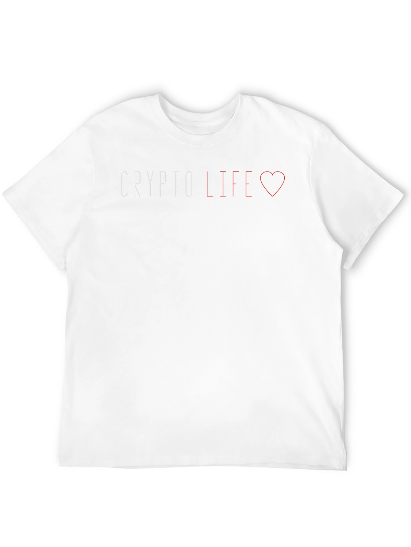 Crypto Life Black Graphic Tee