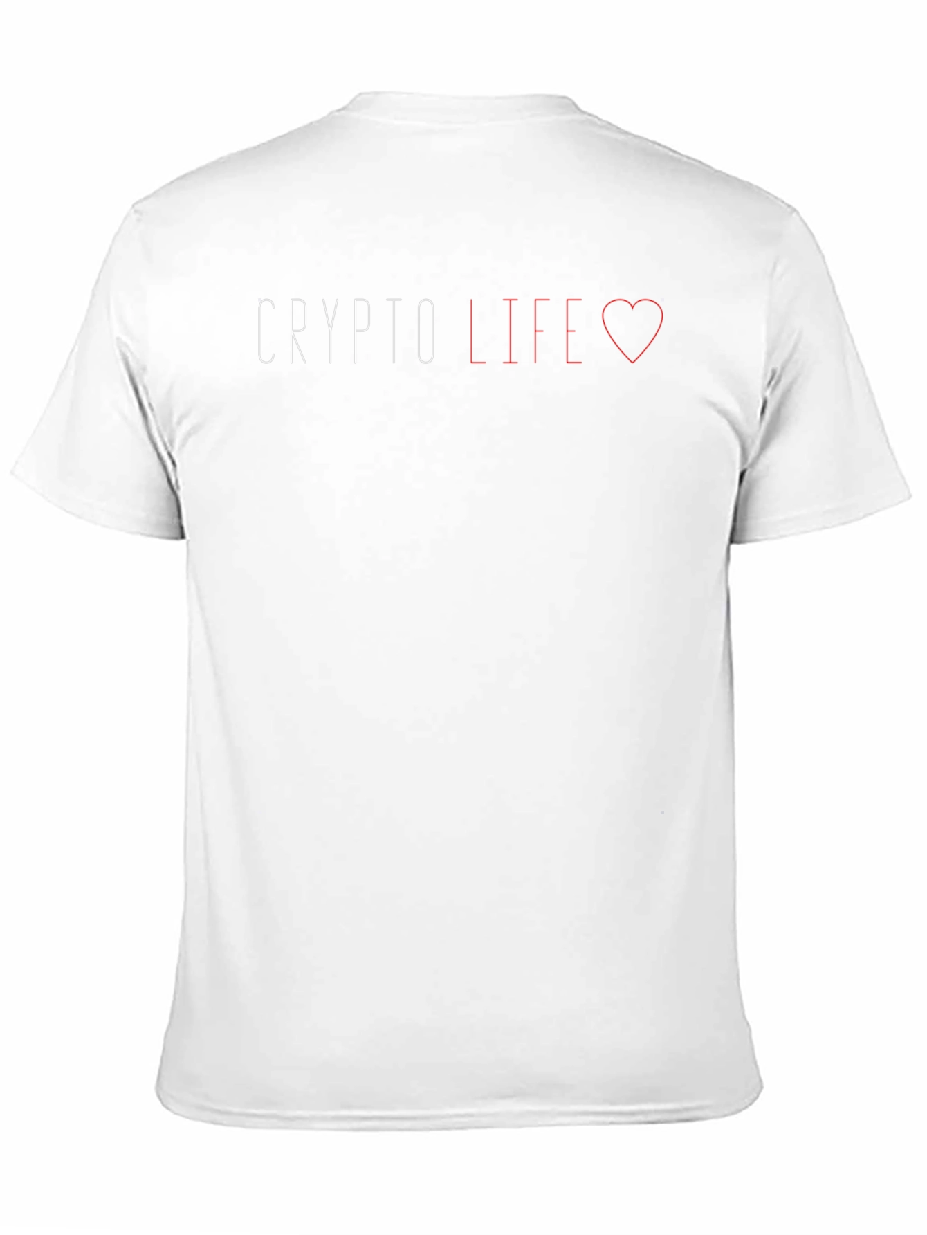 Crypto Life Black Graphic Tee