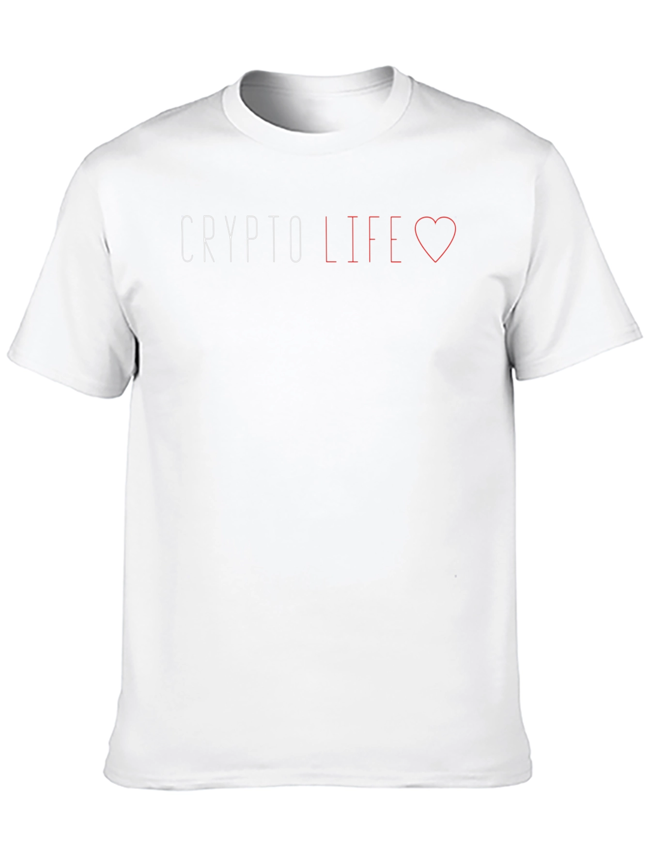 Crypto Life Black Graphic Tee