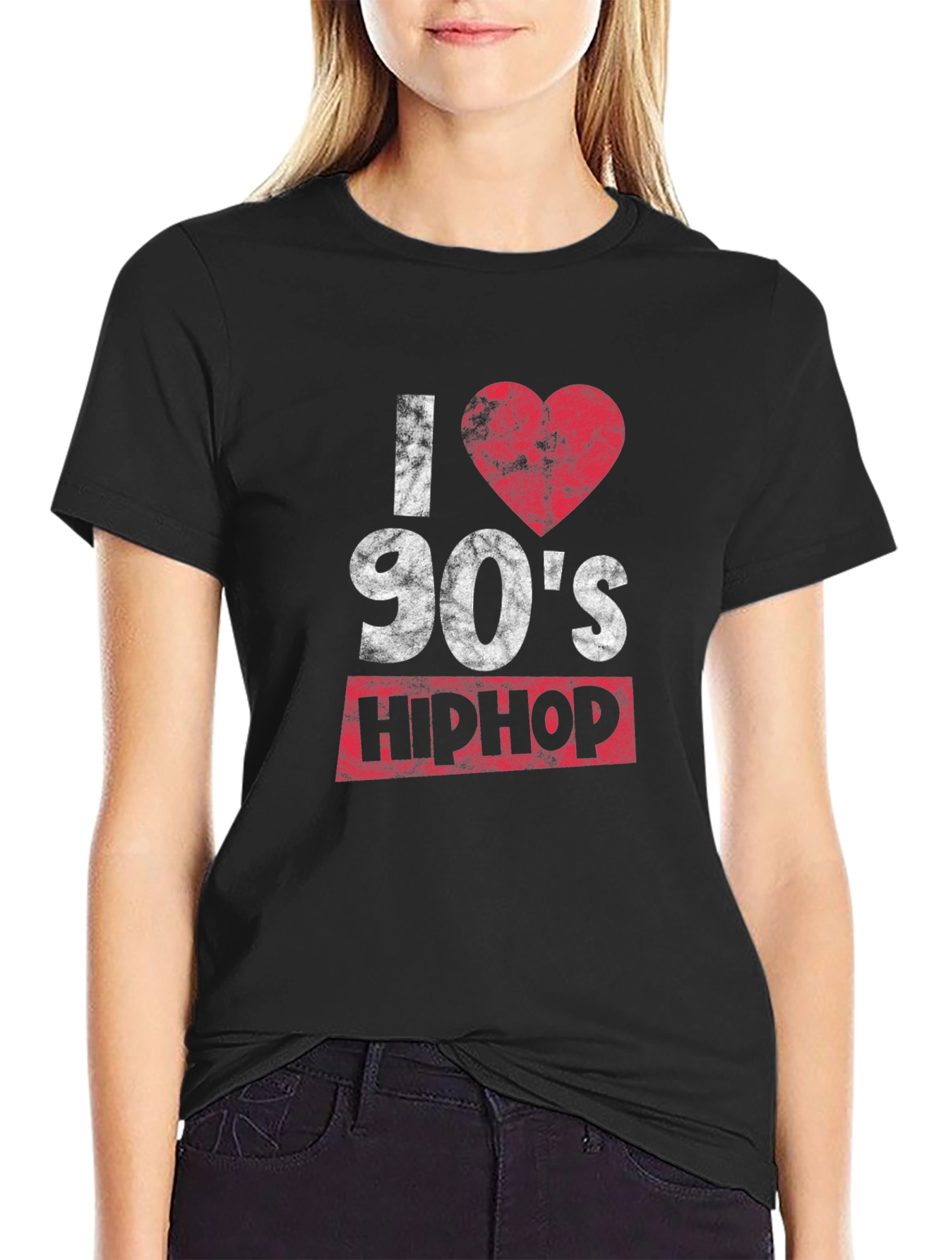 I Love 90s Hip Hop Graphic T-Shirt