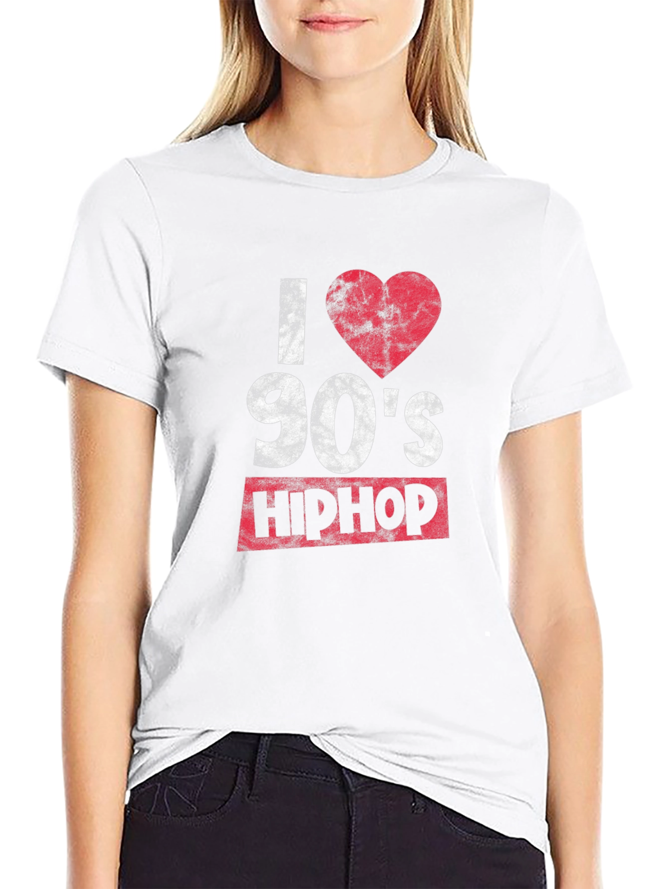 I Love 90s Hip Hop Graphic T-Shirt