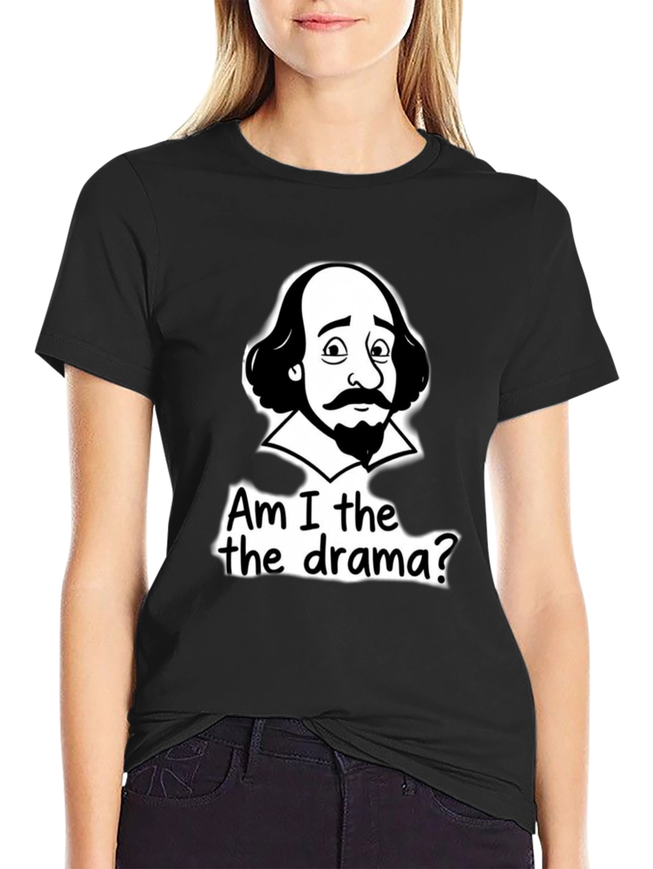 Shakespeare Drama T-Shirt - Am I the Drama?