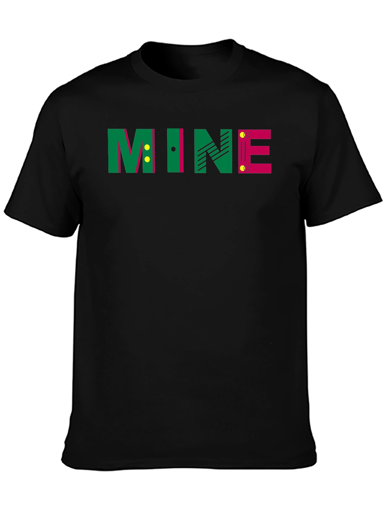MINE Graphic Tee - Black
