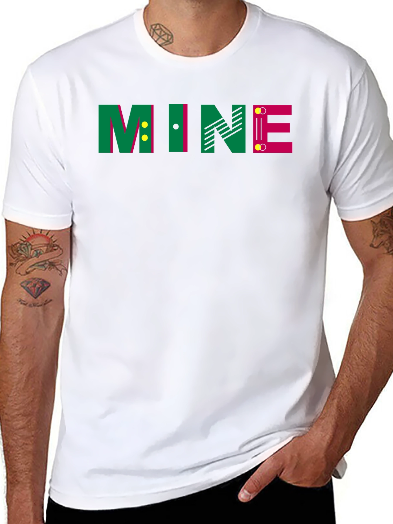 MINE Graphic Tee - Black
