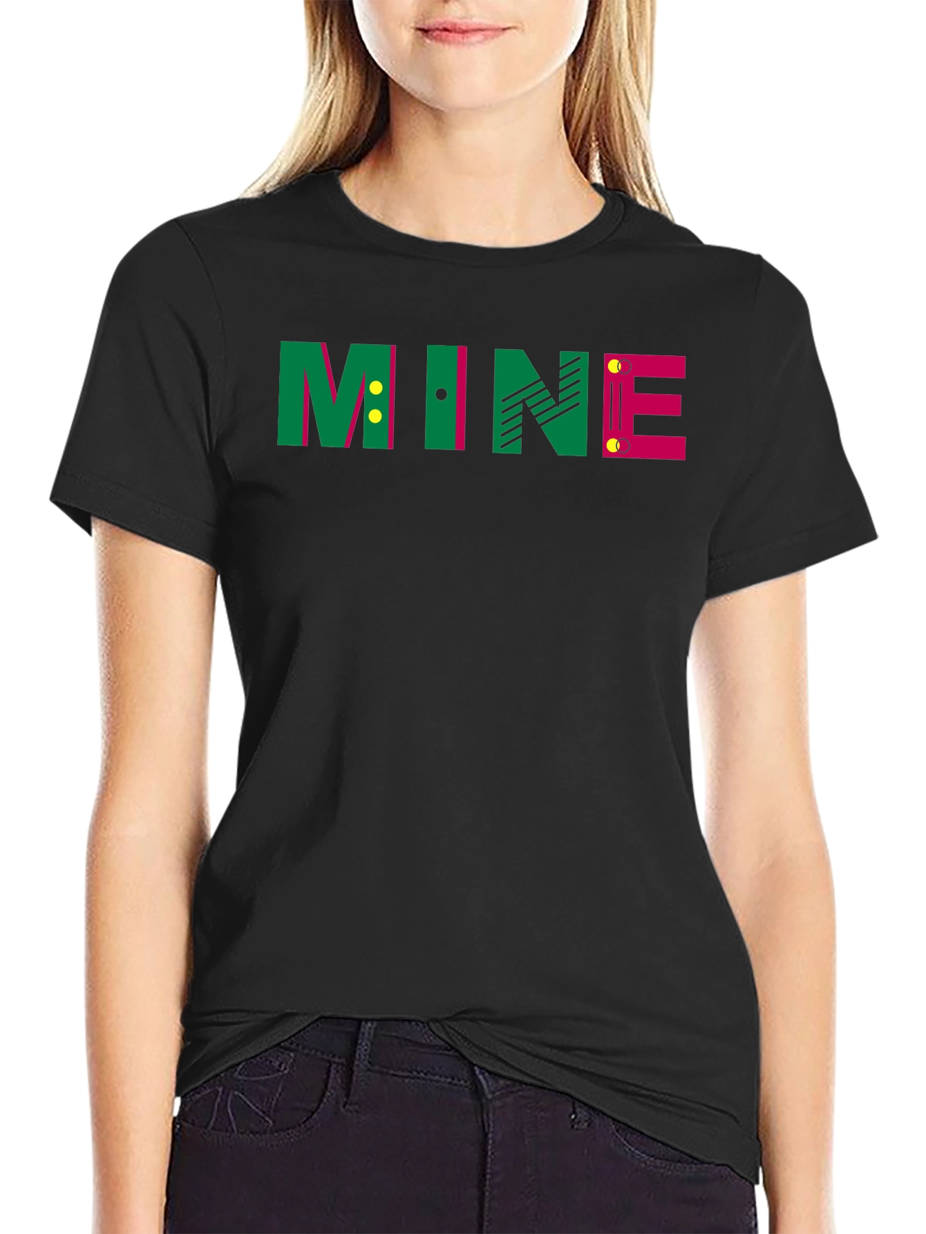 MINE Graphic Tee - Black