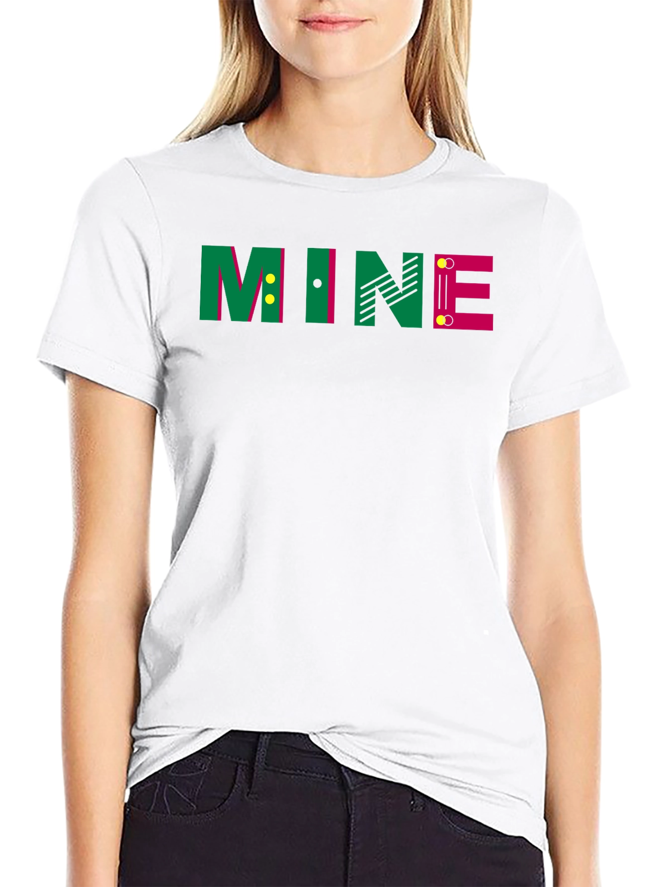 MINE Graphic Tee - Black