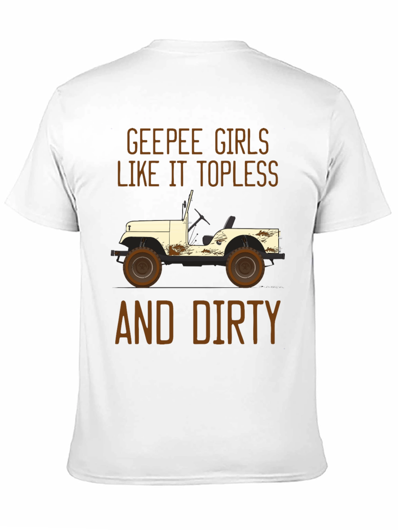 Geepee Girls Topless & Dirty T-Shirt
