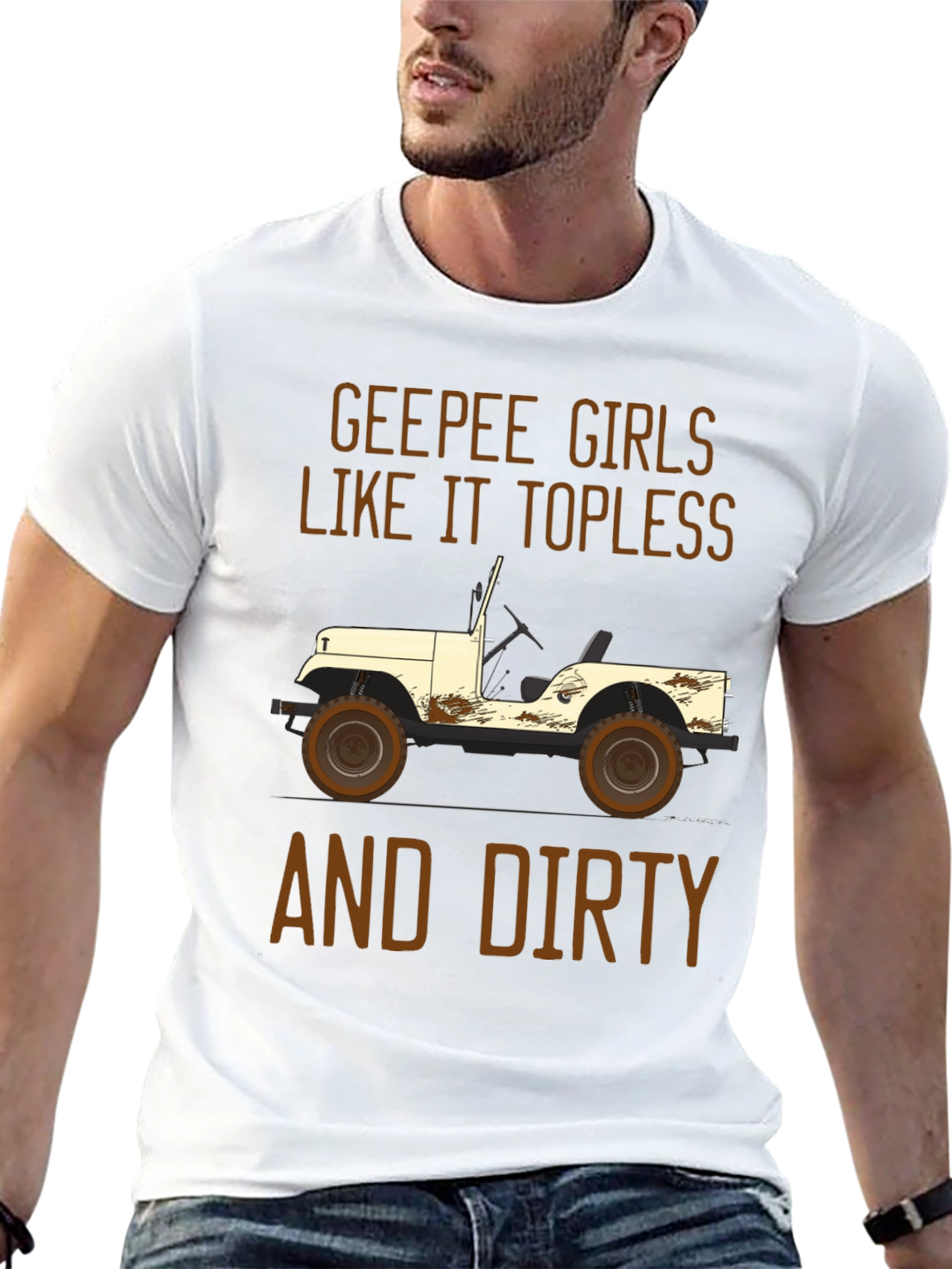 Geepee Girls Topless & Dirty T-Shirt