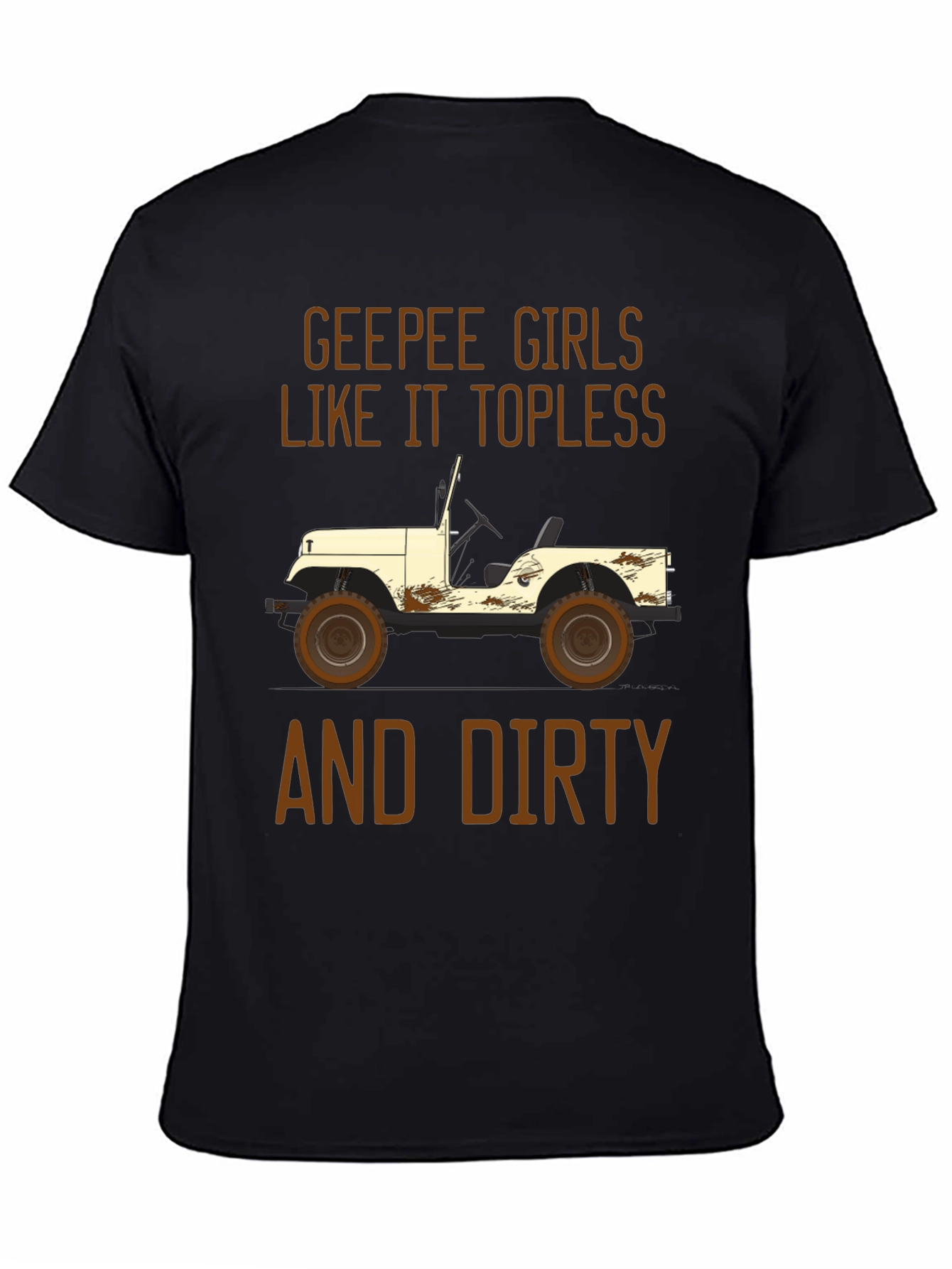 Geepee Girls Topless & Dirty T-Shirt