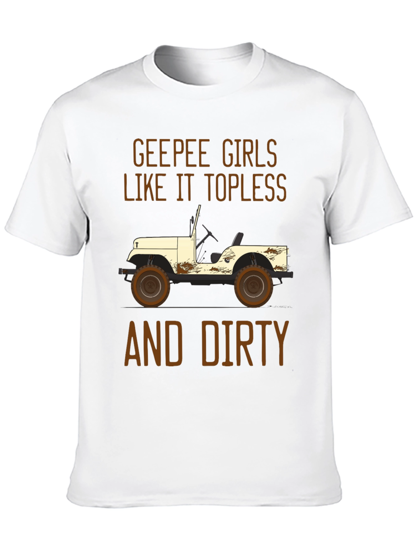 Geepee Girls Topless & Dirty T-Shirt